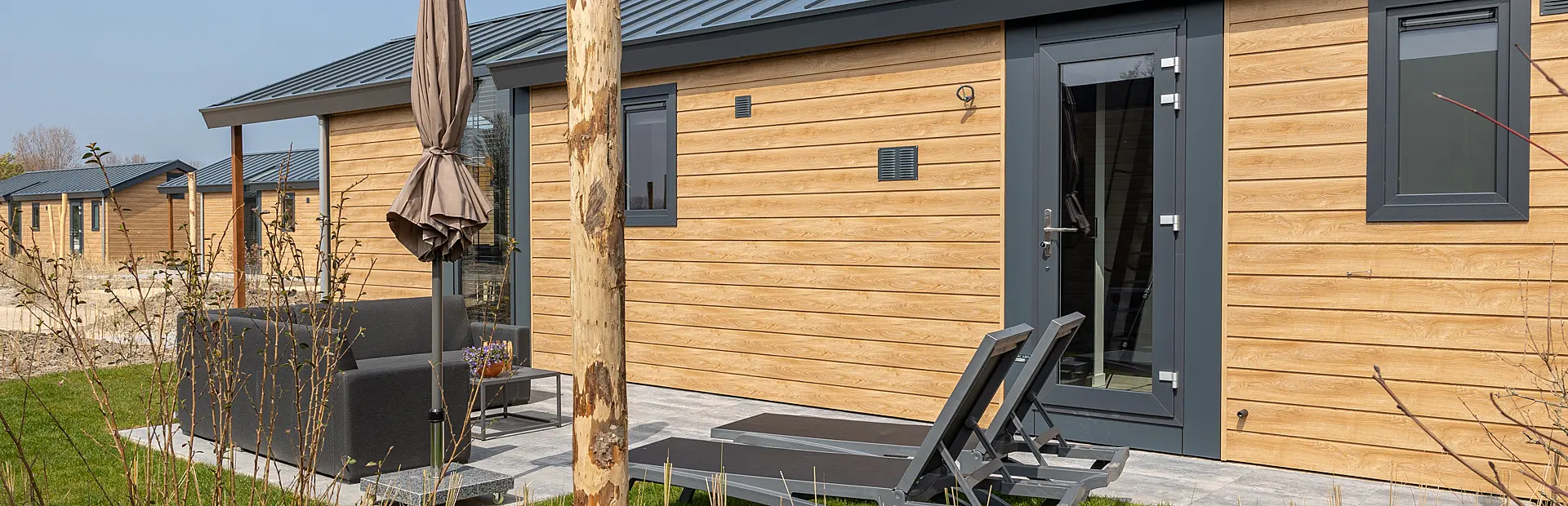 6-persoons chalet aan zee